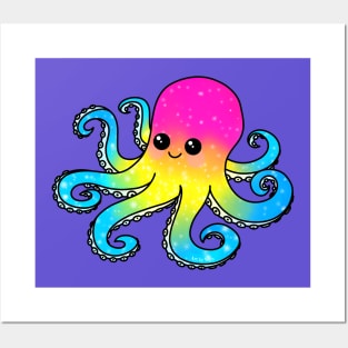 Pan Octopus Posters and Art